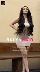 Brooklyn Hair 9A Unprocessed Body Wave 2 Bundle Deal – 100% Virgin Human Hair Double Pack