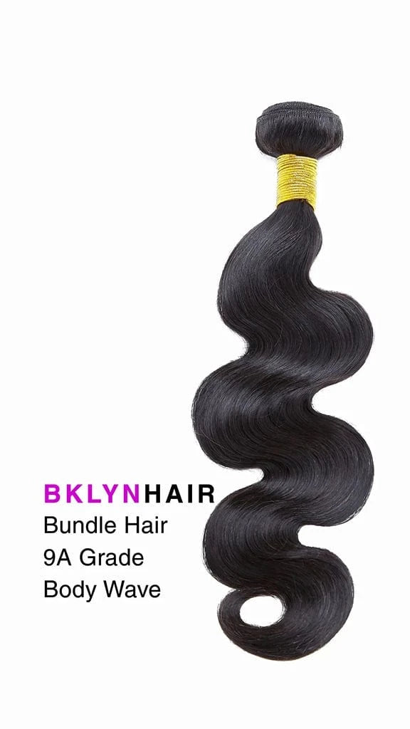 Brooklyn Hair 9A Unprocessed Body Wave Human Hair Bundles – 100% Virgin Remy Weft Extensions
