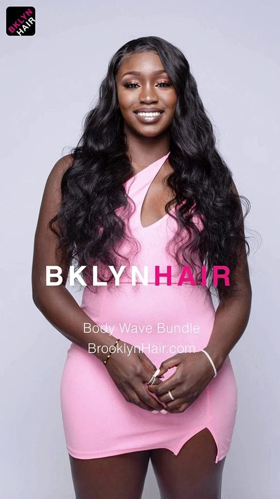 Brooklyn Hair 9A Unprocessed Body Wave Human Hair Bundles – 100% Virgin Remy Weft Extensions