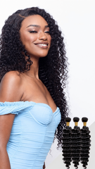 11A Premium Caribbean Deep Curl 3-Bundle Deal - 50% OFF