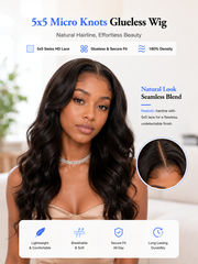 Ready-to-Wear 5x5 Swiss HD Lace Loose Body Wave Wig 14-16"