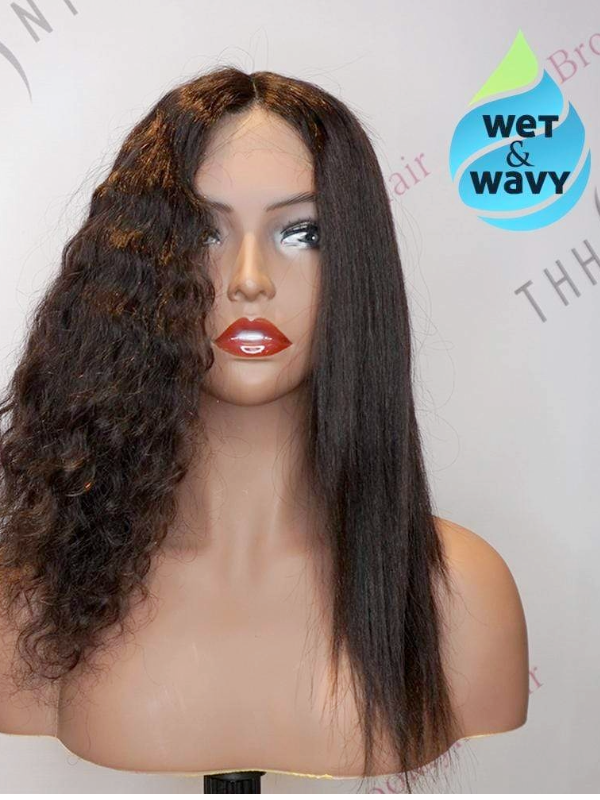 Wet & Wavy T Part Wig / Caribbean Deep 14-18"