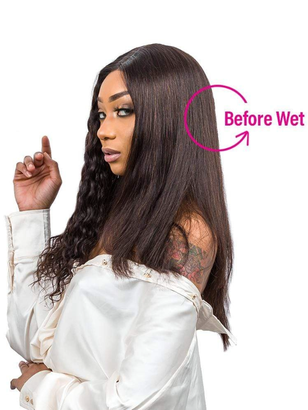 Wet & Wavy T Part Wig / Brazilian Loose Wave 20-22"