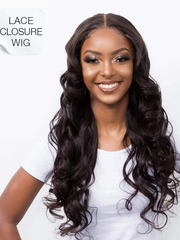 Glueless 4x4 Lace Closure Wig Loose Body Wave