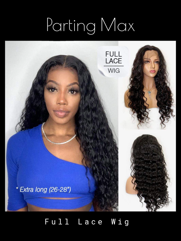 Full Lace Wig Loose Deep Wave 26-28"