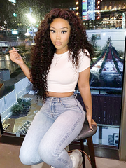 [Weekly Special] Water Wave Style 13x4 HD Lace Front Wig Deep Wave 20-22" $150