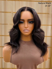 Ready-to-Wear 5x5 Swiss HD Lace Loose Body Wave Wig 14-16"