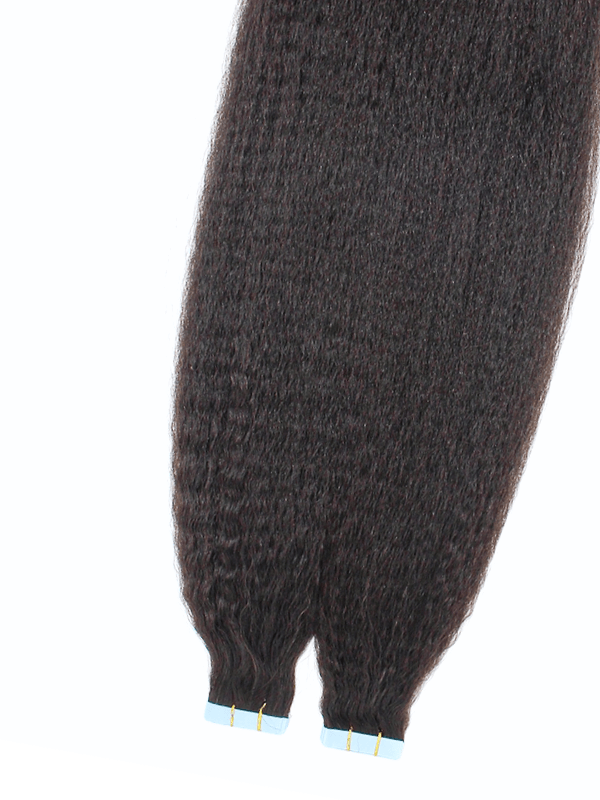 Brooklyn Hair Blowout Look Tape-In Extensions Virgin Kinky Straight
