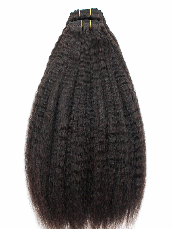 Brooklyn Hair Clip-In Hair Extensions Virgin Kinky Straight