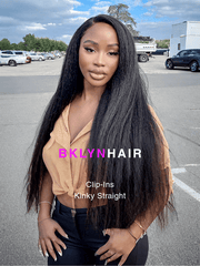 Brooklyn Hair Clip-In Hair Extensions Virgin Kinky Straight