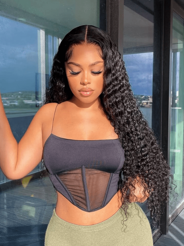 Brooklyn Hair Deep Wave 13x4 Swiss HD Lace Frontal Wig Water-Inspired