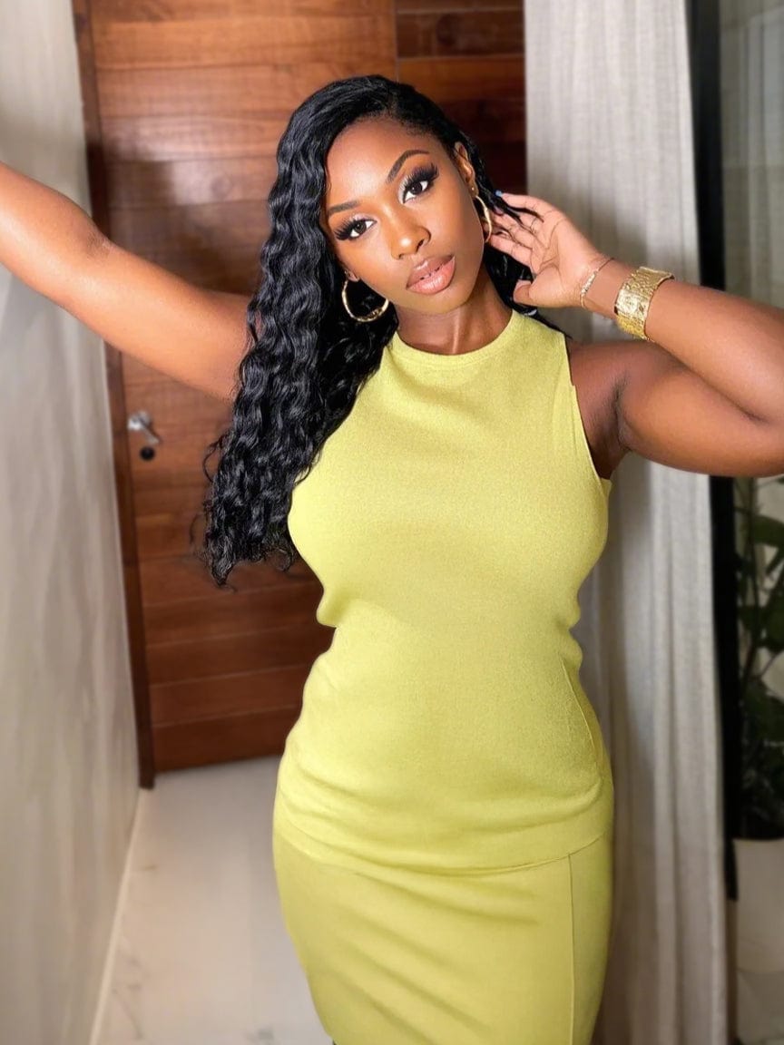 Brooklyn Hair Deep Wave 13x4 Swiss HD Lace Frontal Wig Water-Inspired