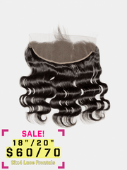 Brooklyn Hair [Final Sale] Body Wave 13x4 Transparent Lace Frontal Natural Black from $35