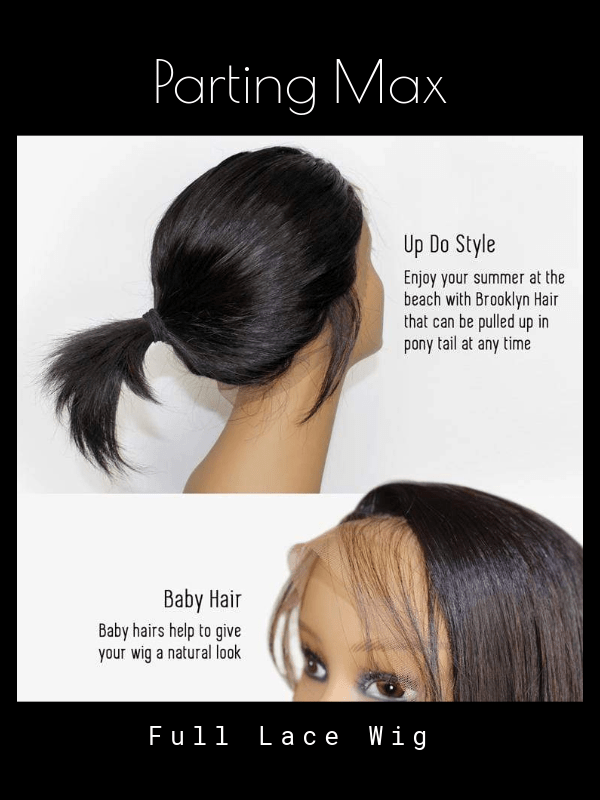 Brooklyn Hair Full Lace Wig Bob Straight