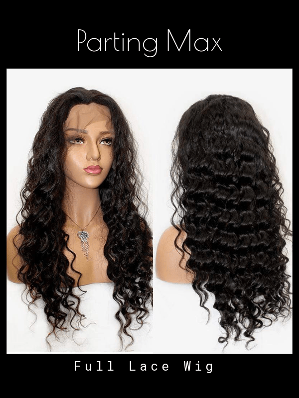 Brooklyn Hair Full Lace Wig Loose Deep Wave 26-28" 26-28" (Extra Long) / Natural Black / Full Lace Wig