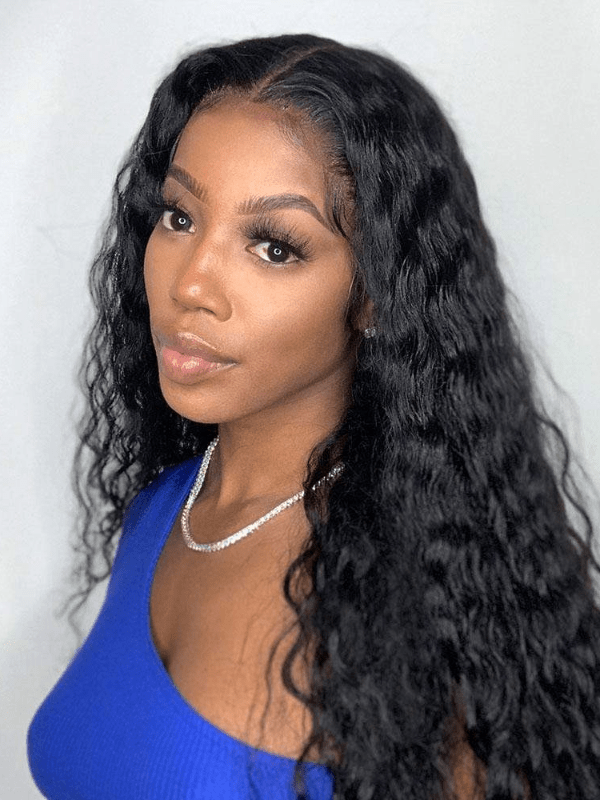 Brooklyn Hair Full Lace Wig Loose Deep Wave 26-28" 26-28" (Extra Long) / Natural Black / Full Lace Wig