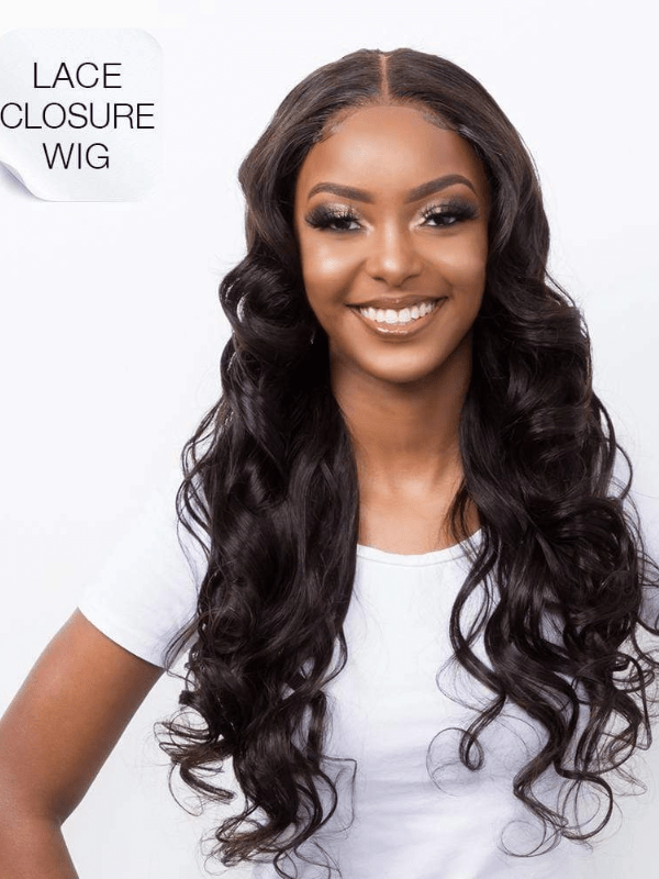 Brooklyn Hair Glueless 4x4 Lace Closure Wig Loose Body Wave