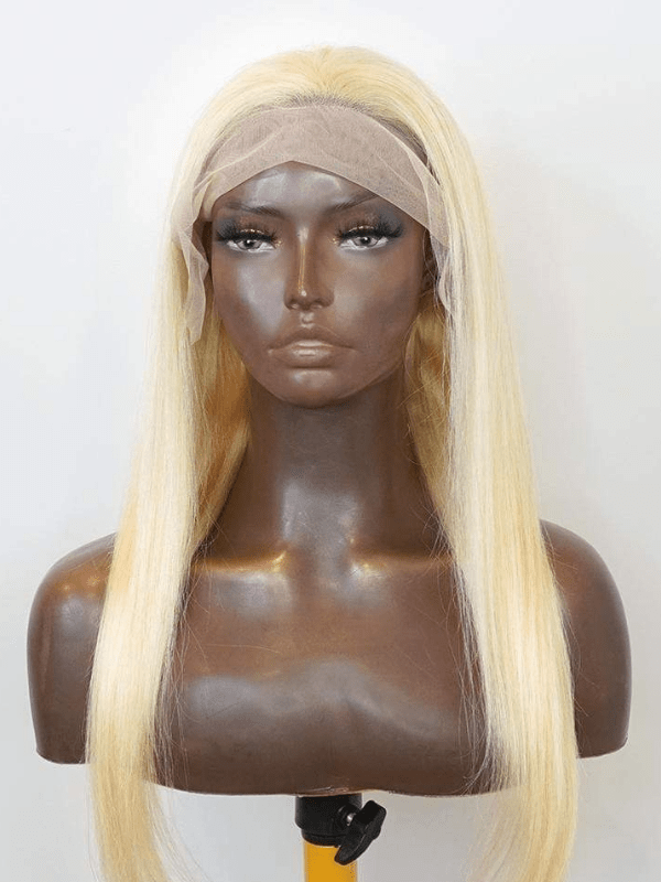 Brooklyn Hair Long #613 Straight Wig Endless Parting 13x6 HD Lace Front 20-22" Platinum Blonde 20-22" / Blonde