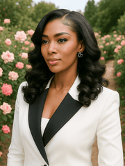 Brooklyn Hair Loose Body Wave 13x4 Swiss HD Lace Frontal Wig 180% Density