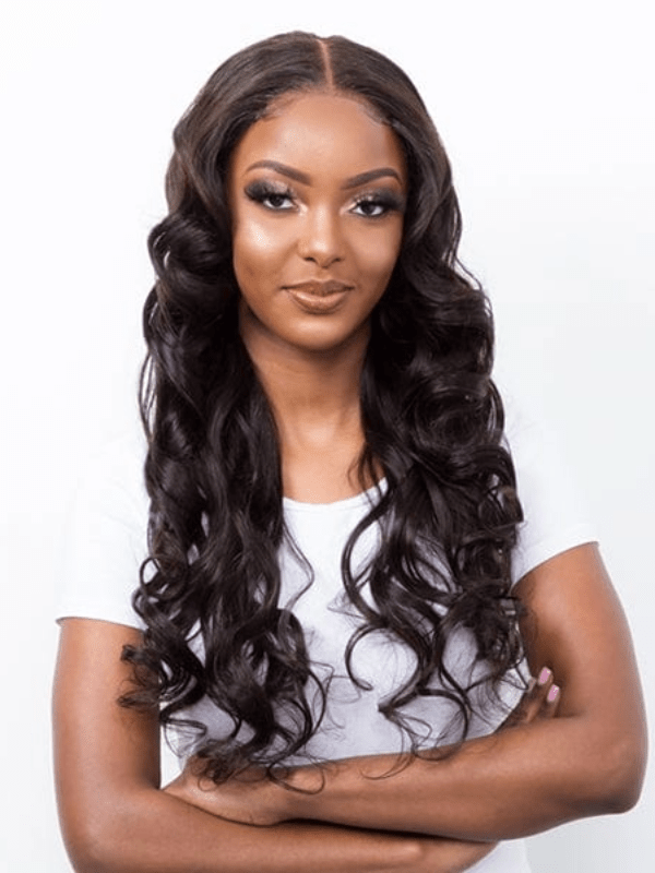 Brooklyn Hair Parting Max! Natural Loose Body Wave 100% Human Ear to Ear 13x6 Lace Front Wig (LY)