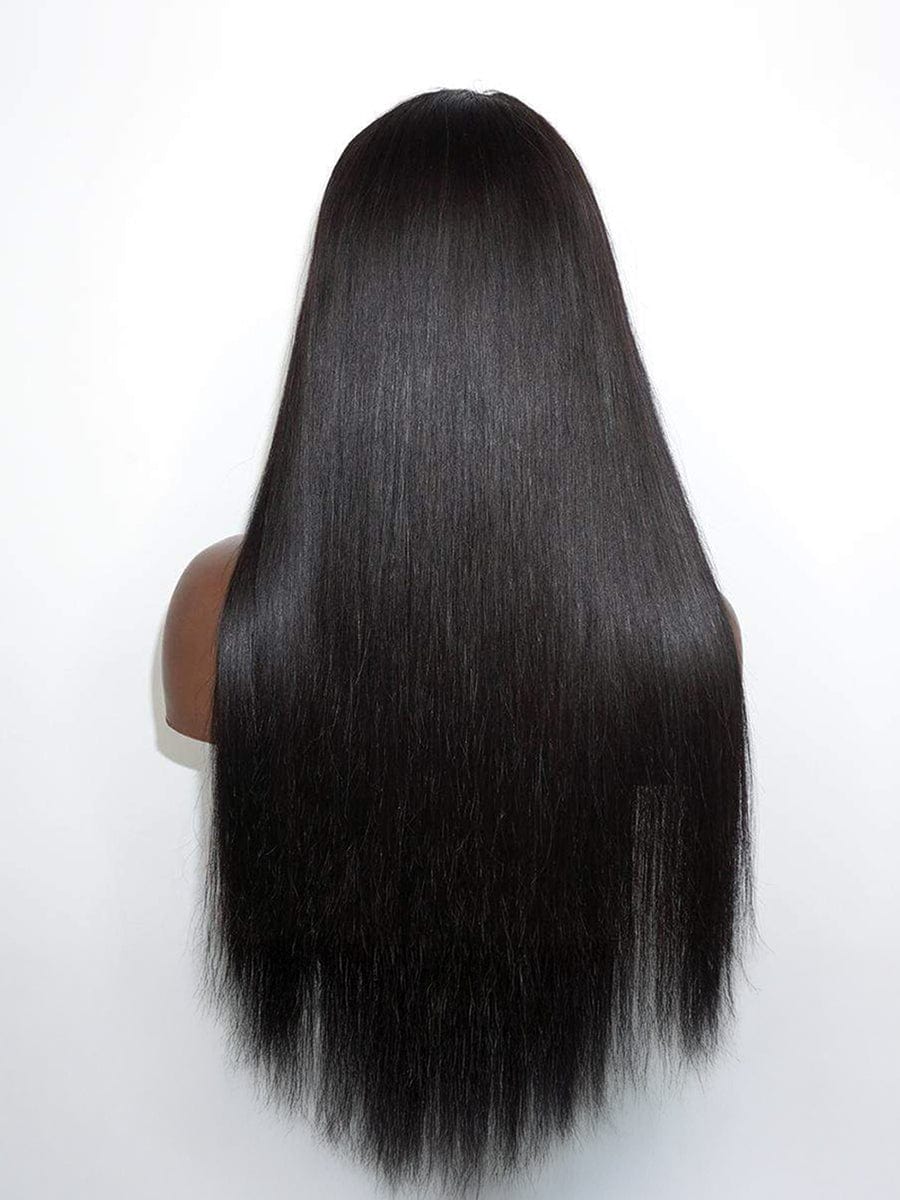 Brooklyn Hair Silky Straight 13x4 Swiss HD Lace Frontal Wig 180% Fullness
