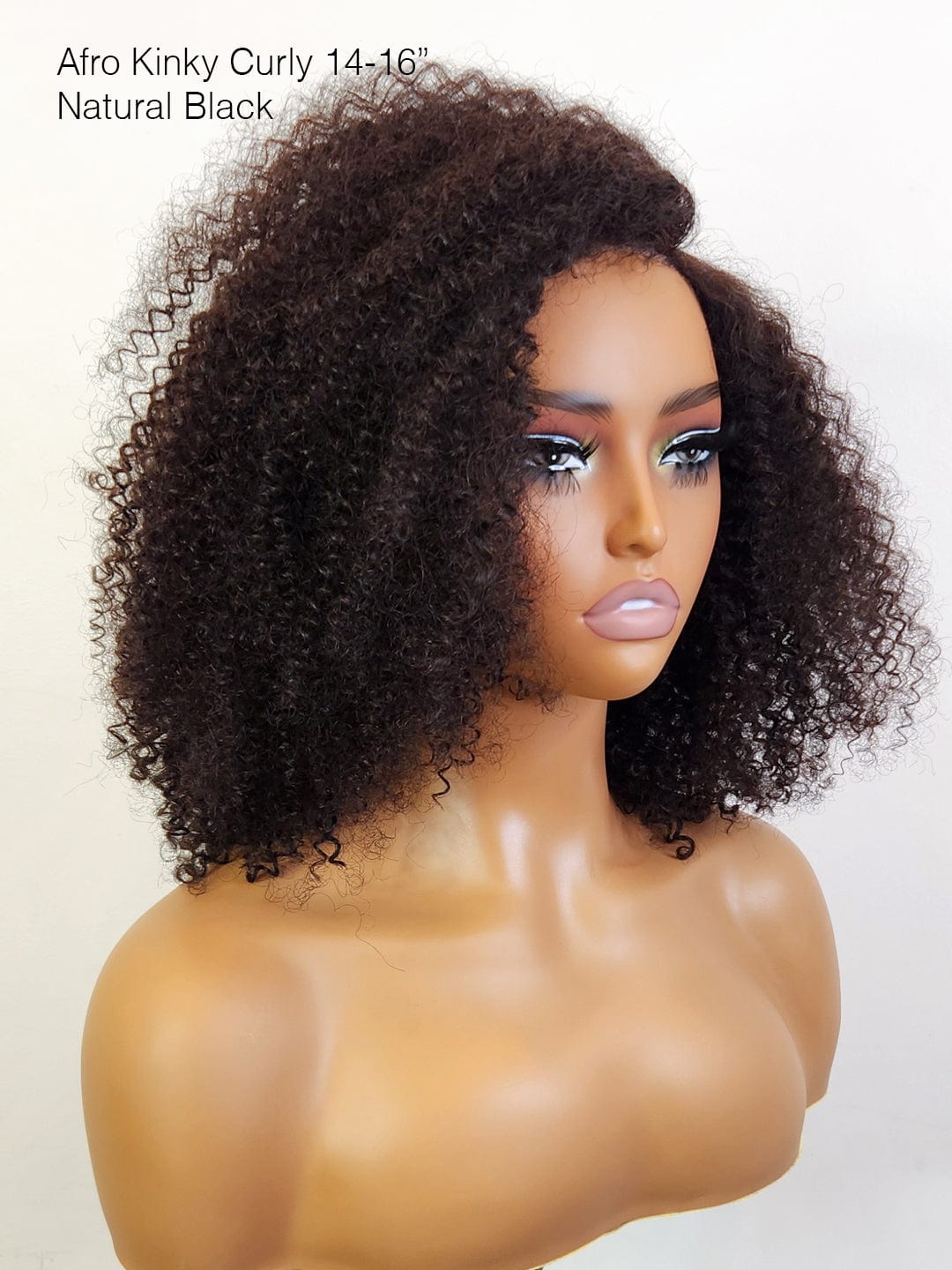Brooklyn Hair Small Knots 5x5 HD Pre Cut Lace Glueless Wig Afro Kinky Curly