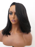 Brooklyn Hair Small Knots 5x5 HD Pre Cut Lace Glueless Wig Bob Straight 180% Density