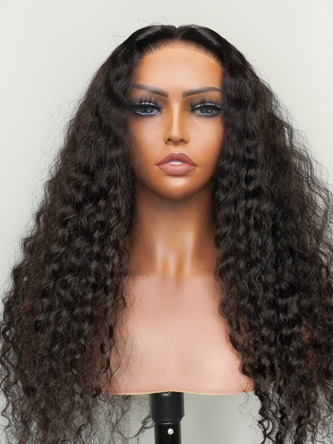 Brooklyn Hair Small Knots 5x5 HD Pre Cut Lace Glueless Wig Deep Wave 180% Density