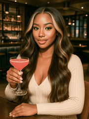Brooklyn Hair Sunlit Elegance Natural Loose Body Wave 13x4 HD Lace Front Wig Golden Honey