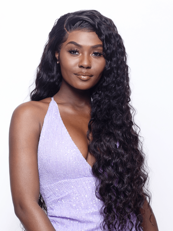 Brooklyn Hair Three Parts Available! Brazilian Loose Wave 4x4 Transparent Lace Closure Natural Black