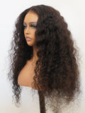 Brooklyn Hair Tiny Knots 6x6 Swiss HD Pre Cut Lace Glueless Pre Bleached Knots Wig Deep Wave