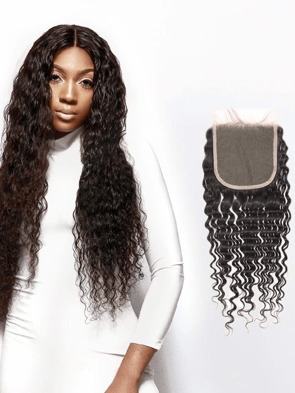 Brooklyn Hair True 5x5 Swiss HD Lace Closure Peruvian Loose Deep Wave