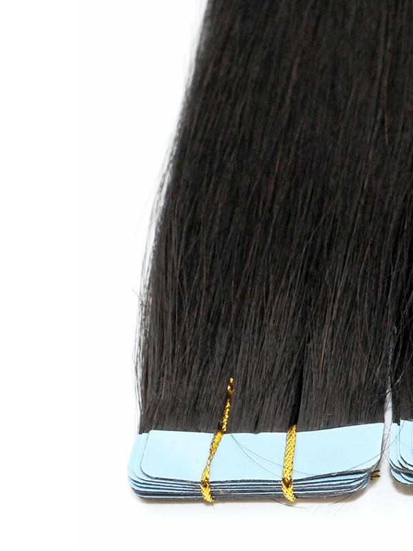 Brooklyn Hair Ultra Seamless Virgin Straight Tape-In Extensions 100% Human Hair