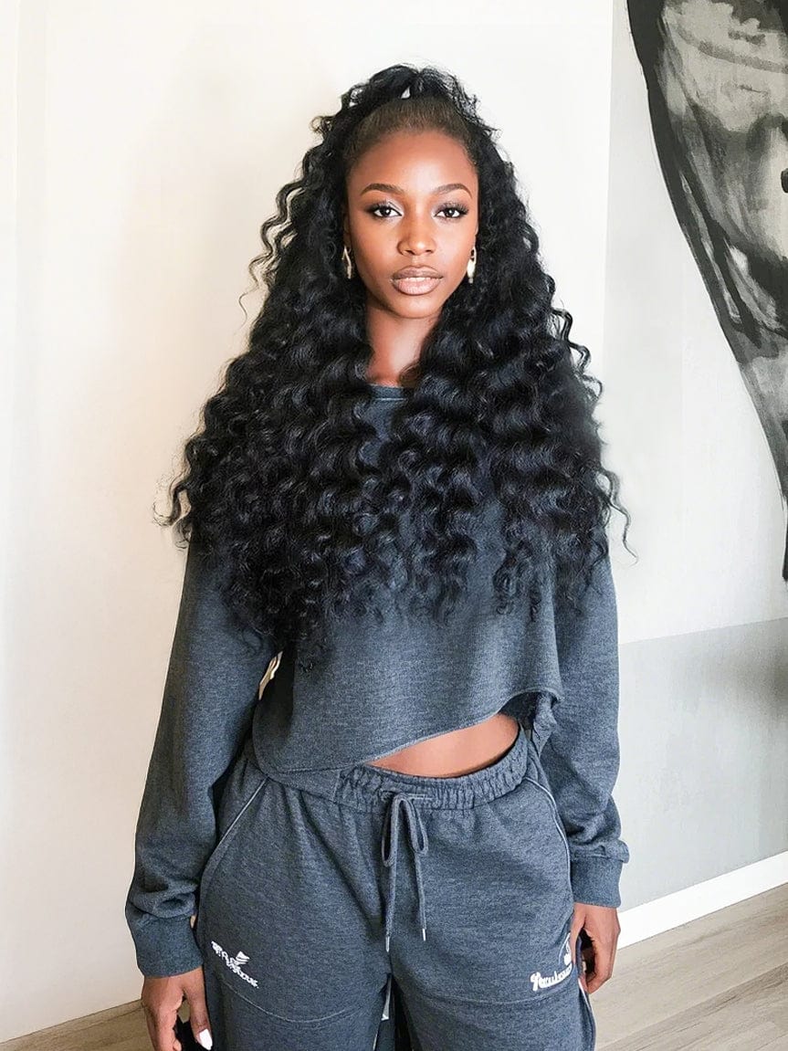 Brooklyn Hair Water-Inspired Deep Wave 13x4 HD Lace Front Wig 180% Density