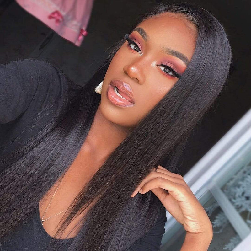 Straight Lace Frontal 13x4 - Hautelocks Hair Extensions
