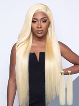 11A Platinum Blonde #613 Straight 2 Bundle Deals
