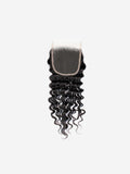 Brooklyn Hair 11A True Swiss HD 4x4 Lace Closure Caribbean Deep Curl