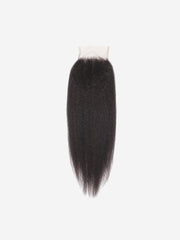 Brooklyn Hair 11A True Swiss HD 4x4 Lace Closure Kinky Straight