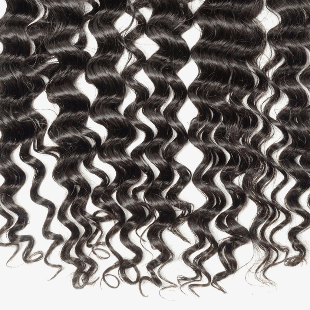 Brooklyn Hair 7A Deep Wave 13x4 Lace Frontal - Brooklyn Hair