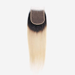 Brooklyn Hair 9A Ombre Blonde Straight Bundle Hair / 3 Bundles with Lace Closure Look - Brooklyn Hair