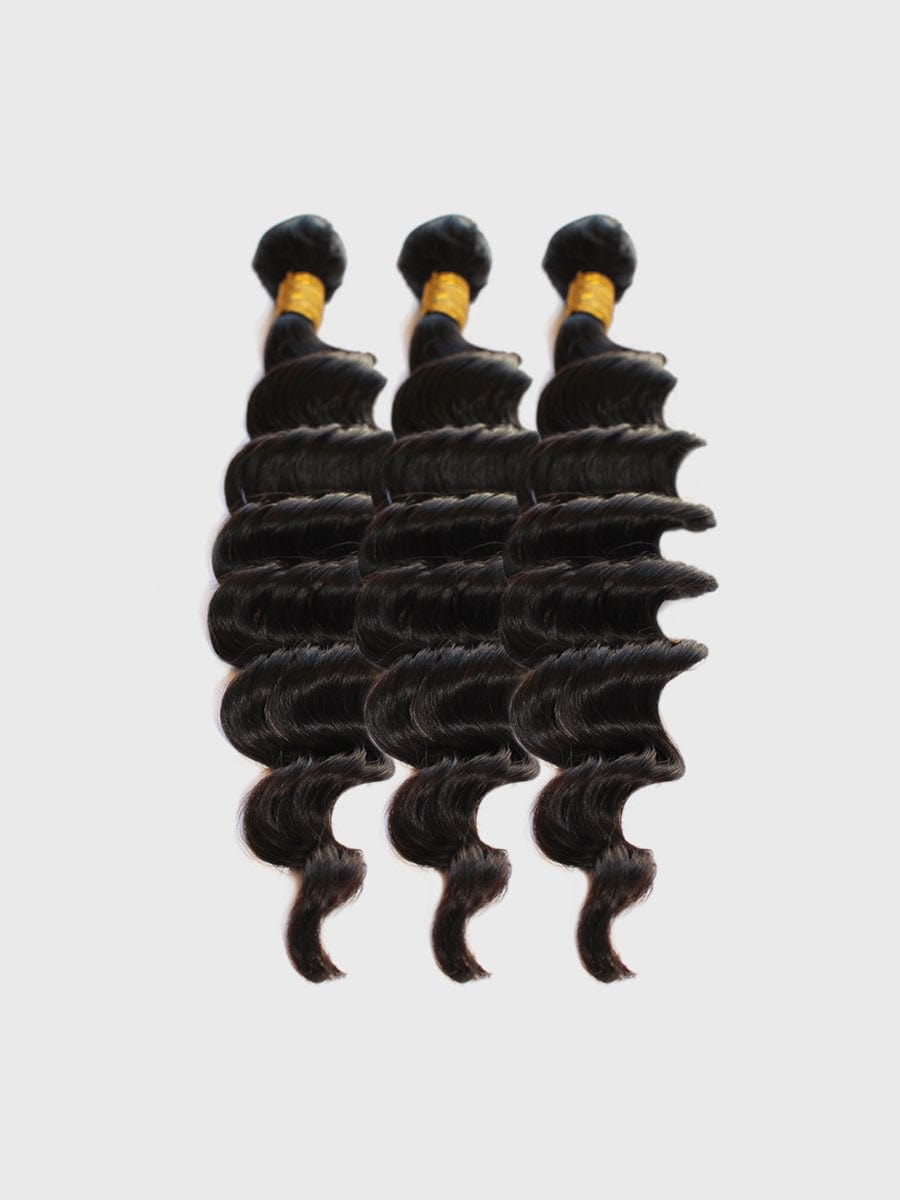 Brooklyn Hair 9A Peruvian Loose Deep Wave 3 Bundle Deals