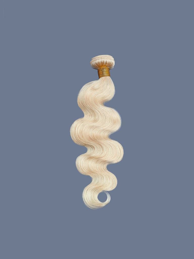 Brooklyn Hair 9A Platinum Blonde #613 Body Wave Bundle