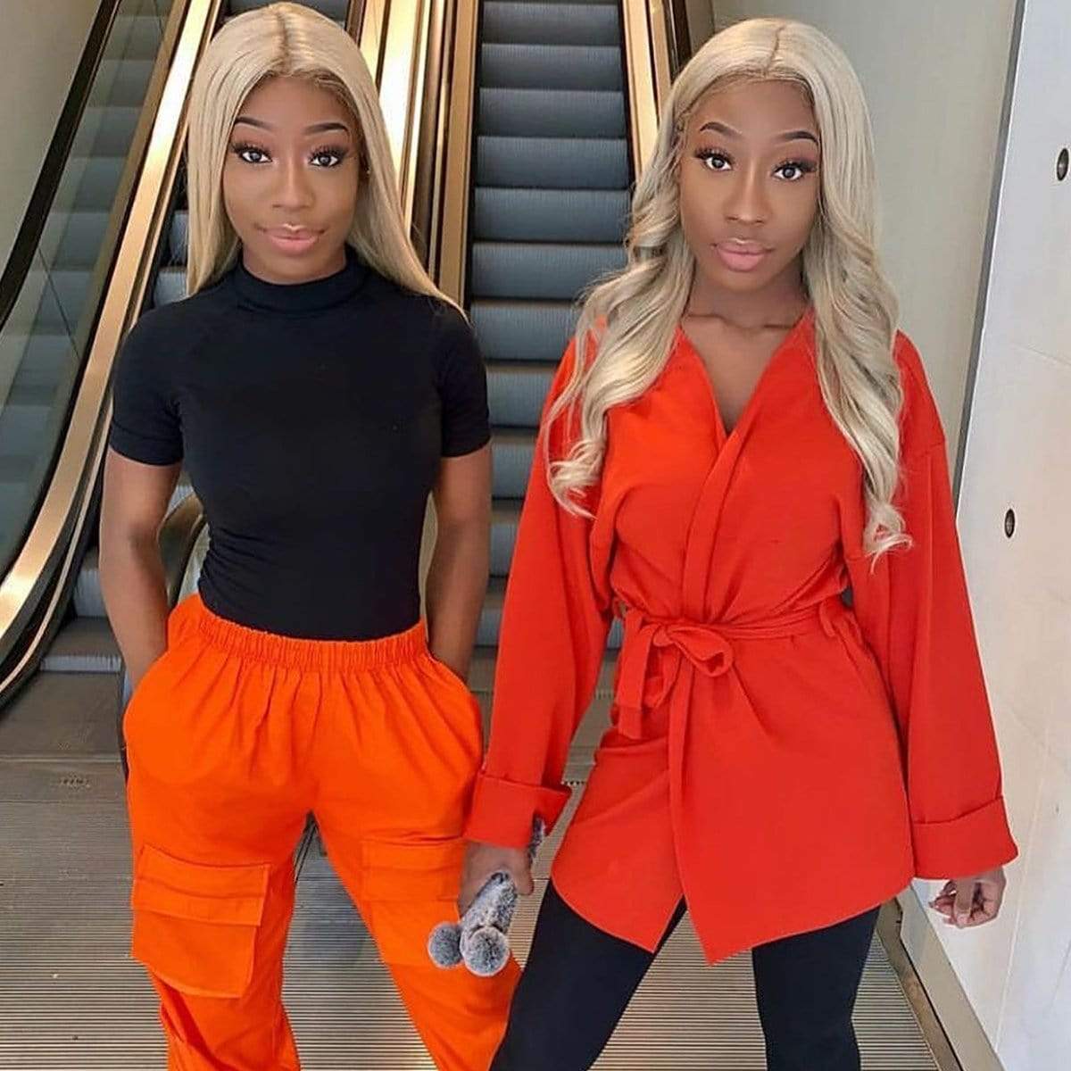 Brooklyn Hair 9A Platinum Blonde #613 Straight / 3 Bundles with 13x4 Lace Frontal Look - Brooklyn Hair