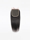Brooklyn Hair 9A Remy Straight 5x5 Transparent Lace Closure