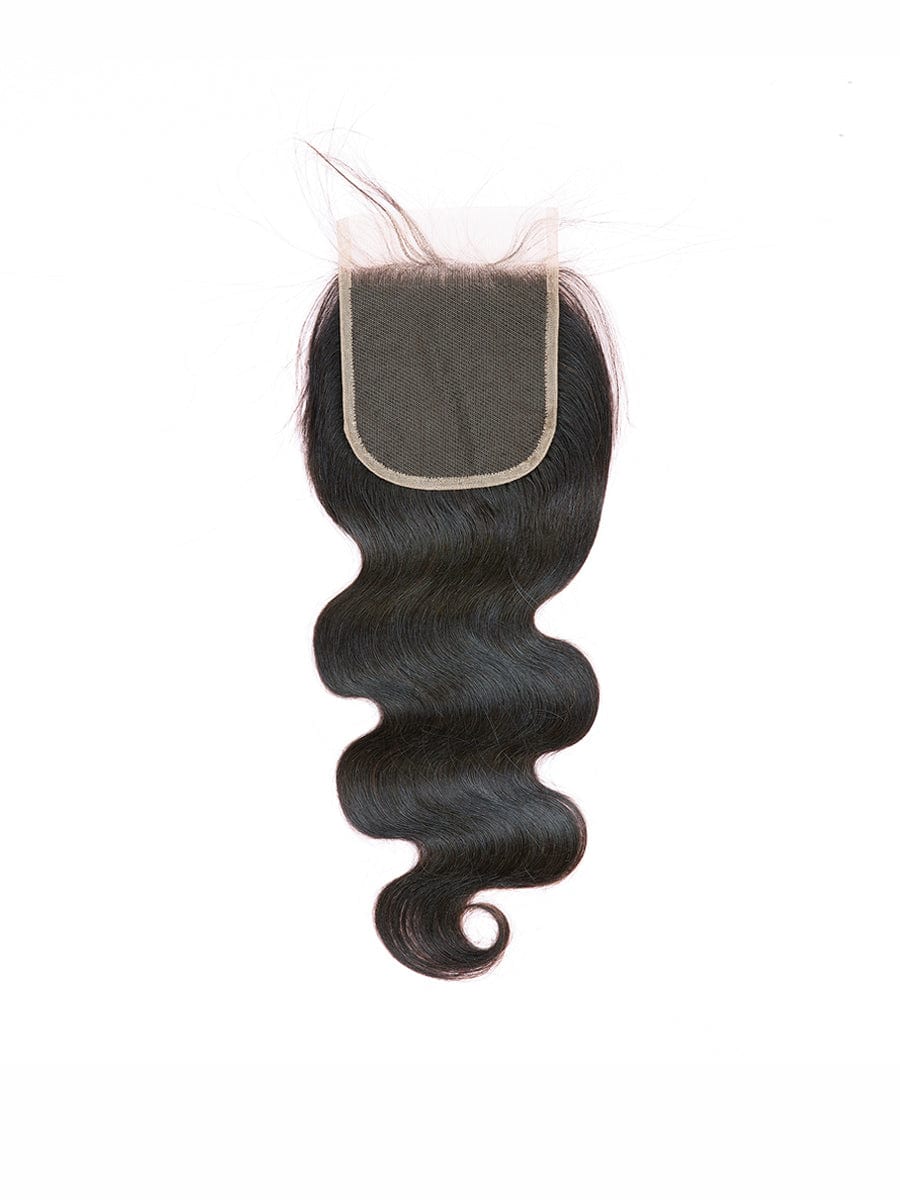 Brooklyn Hair 9A Unprocessed Body Wave 5x5 Transparent Lace Closure