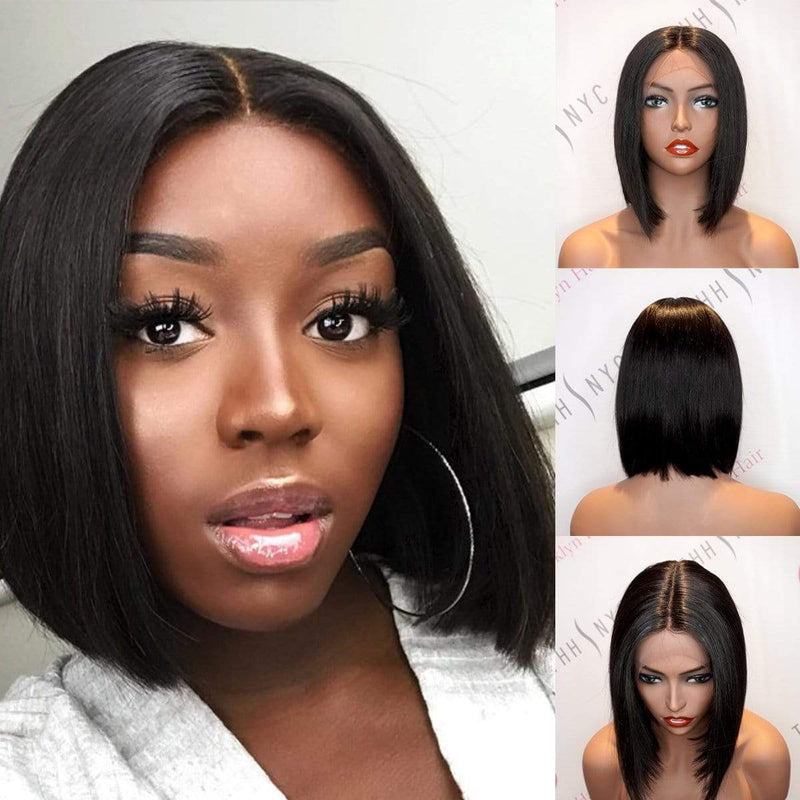 Human hair wigs short styles Clearance