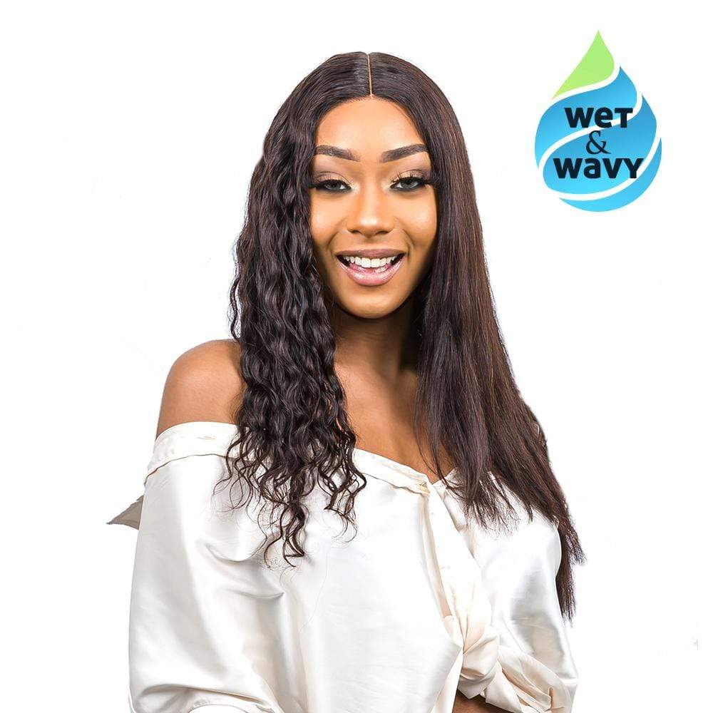 Brooklyn Hair Wet & Wavy T Part Wig / Brazilian Loose Wave 20-22" - Brooklyn Hair