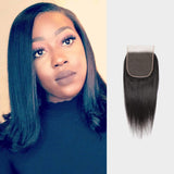 Brooklyn Hair 9A Remy Straight 6x6 Transparent (HD) Lace Closure - Brooklyn Hair
