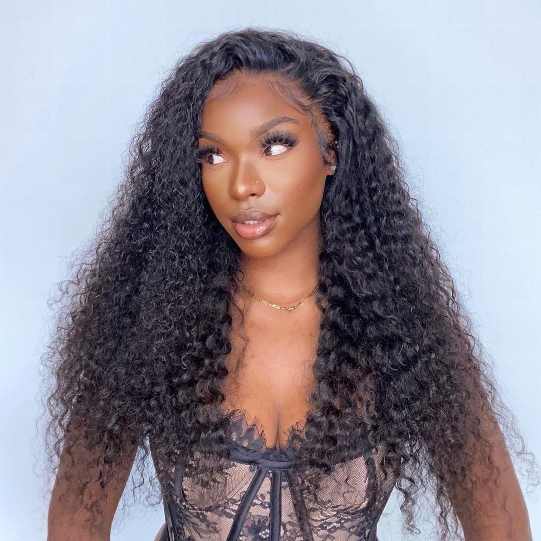 Brooklyn Hair Brooklyn Hair 11A Deep Wave / 3 Bundles with 13x4 Lace Frontal Look