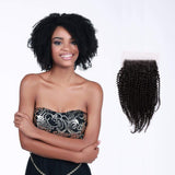 Brooklyn Hair 11A Afro Kinky 4x4 HD Lace Closure - Brooklyn Hair